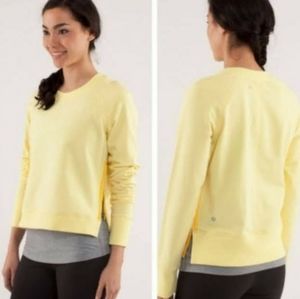 Lululemon Rejuvenate Side Zip Sweatshirt Size 8